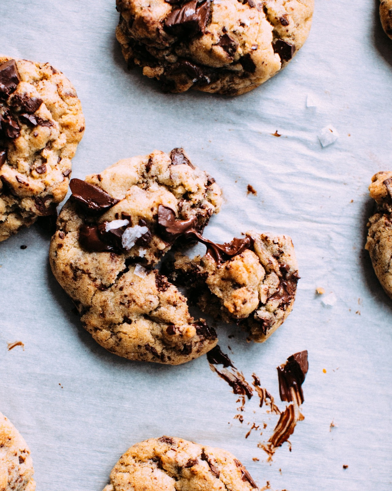 Cookies d'épeautre aux pépites de chocolat du Moulin de Hollange