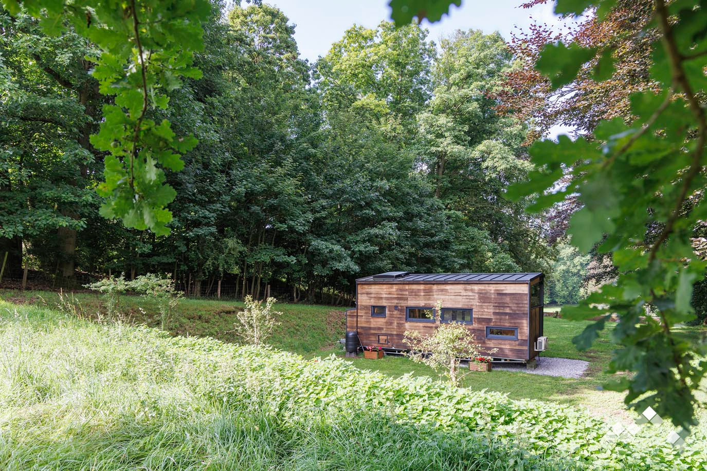 Tiny house pour dormir au Moulin de Hollange